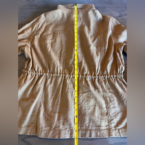 LINEN JACKET COTTAGE CORE MINIMALIST - Picture 5 of 8